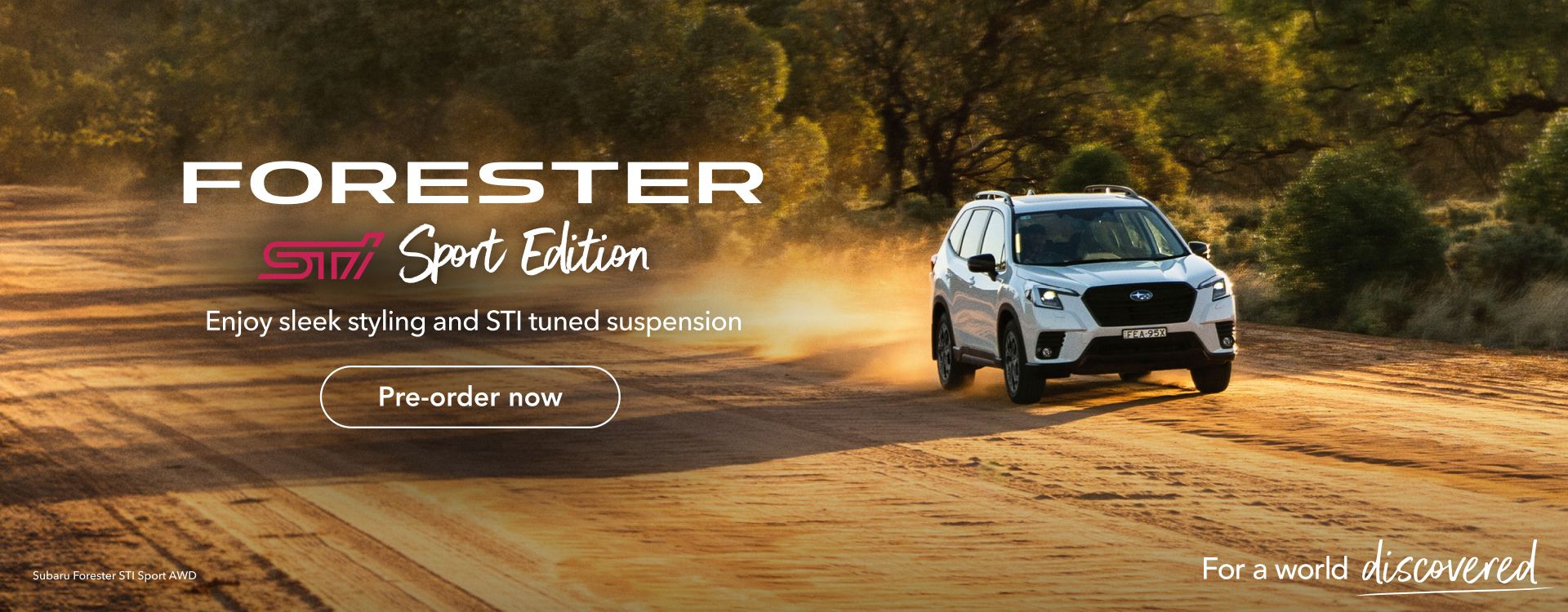 Forester STI Sport Edition