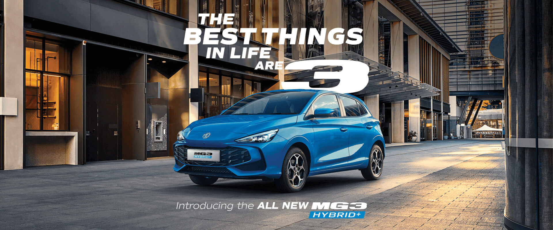 All New MG3. Available Now.