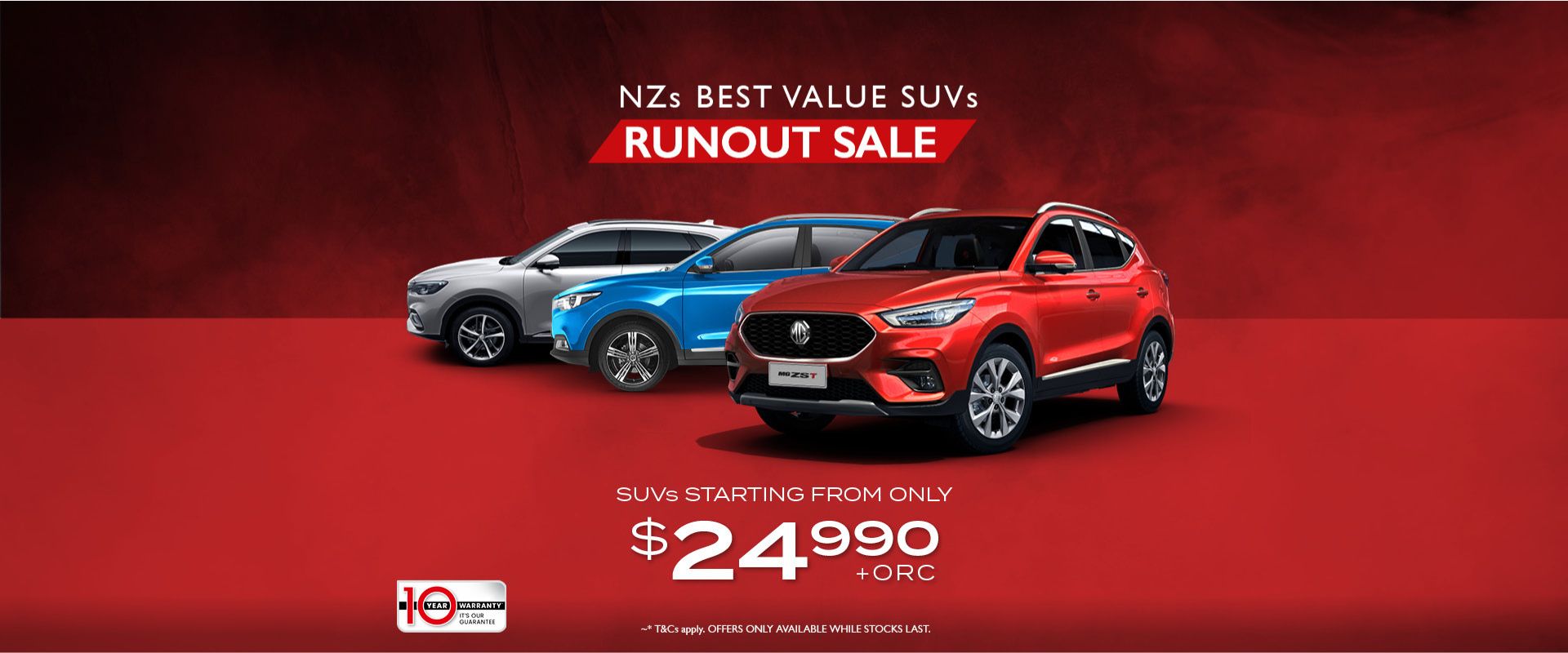 NZs Best Value SUVs. RUNOUT SALE