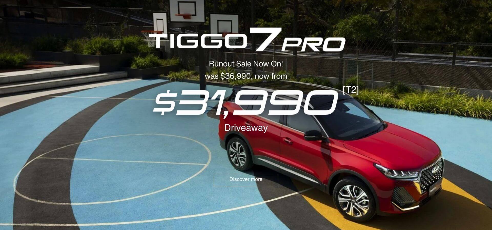 Tiggo 7 Pro Runout Sale Now On!