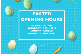 Easter Opening Hours