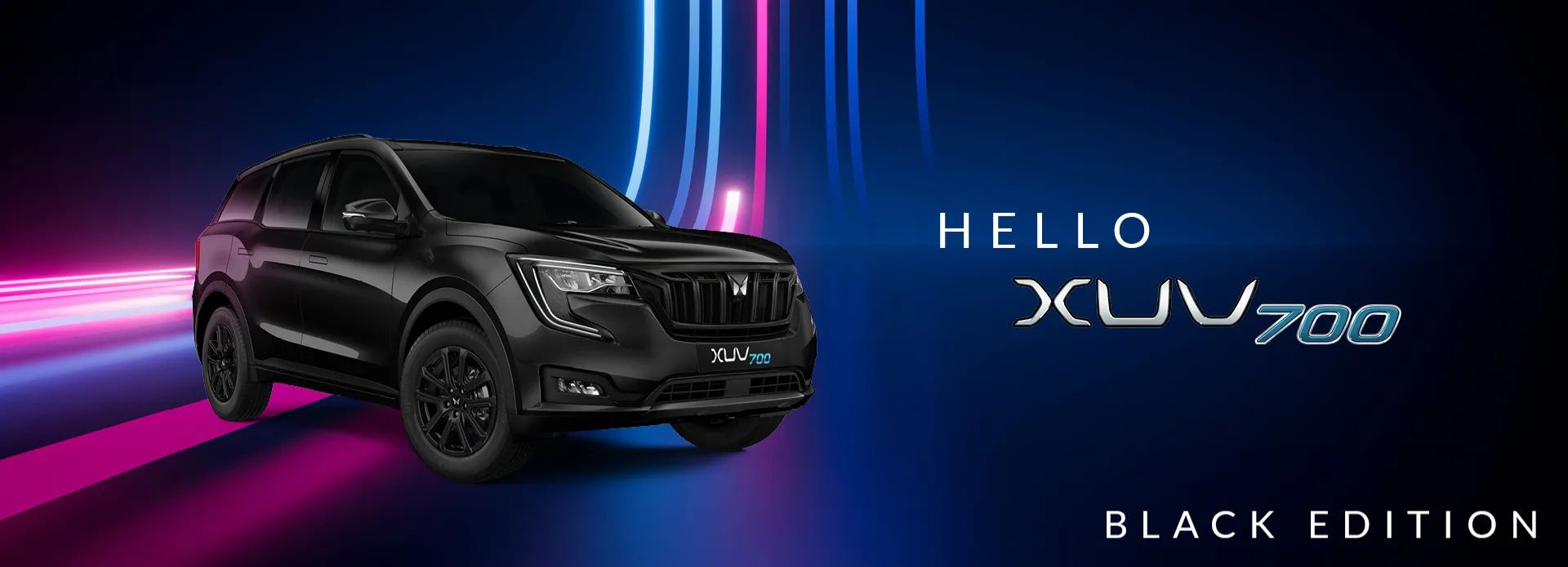 Hello XUV700 Black Edition